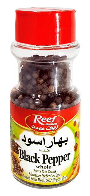 BLK PEPPER WHOLE Pet Jar